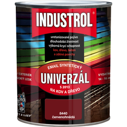 INDUSTROL ČERVENOHNĚDÝ 0,6L