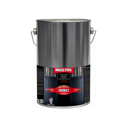 Industrol Unimat S2075 vrchní barva na dřevo a kov, 1999 černá, 4 l