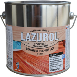 LAZUROL S1020 VENKOVNÍ LAK POCHOZÍ 2,5L POLOMAT