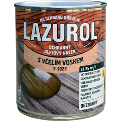 LAZUROL LAK SE VČELÍM VOSKEM 0,75L