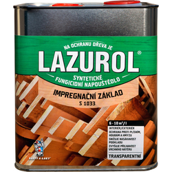LAZUROL IMPREGNAČNÍ ZÁKLADNÍ S1033 ČIRÝ 2,5L
