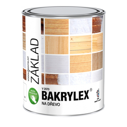 BAKRYLEX PRIMER-NA DŘEVO 0100 0,8KG BÍLÁ