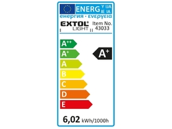 žárovka LED reflektorová, 6W, 450lm, GU10, teplá bílá