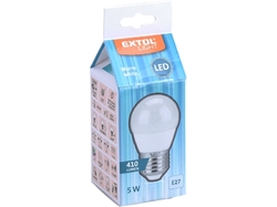 žárovka LED mini, 5W, 410lm, E27, teplá bílá