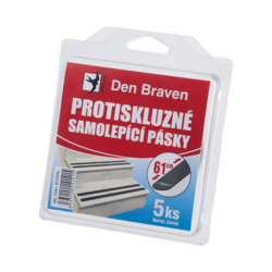 PROTISKLUZNÉ SAMOLEPÍCÍ PÁSKY 5KS ČERNÁ